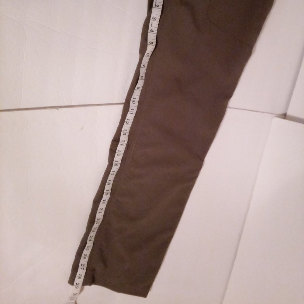 The North Face brown 2-way pants sz 6 - Picture 9 of 12